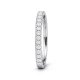 Diamond Wedding Band 1/2 ct tw 14K White Gold